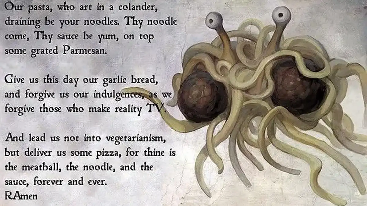 All praise Lord Spaghetti